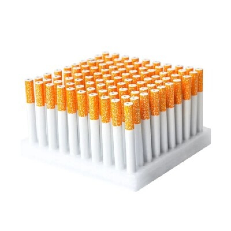 1 HITTER CIGARETTE METAL SMALL 100CT IN DISPLAY tobacco Pipe