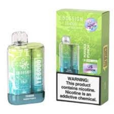 Hawaii Punch TE6000 Elfbar 6000 puff rechargeable USBC