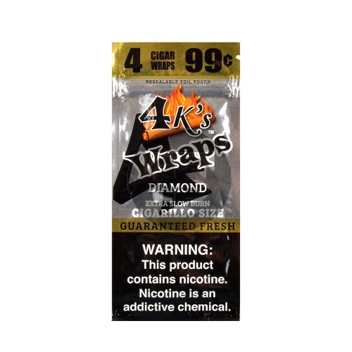 4 K'S ( 4 KINGS ) WRAP DIAMOND 4for99c-30ct (25)