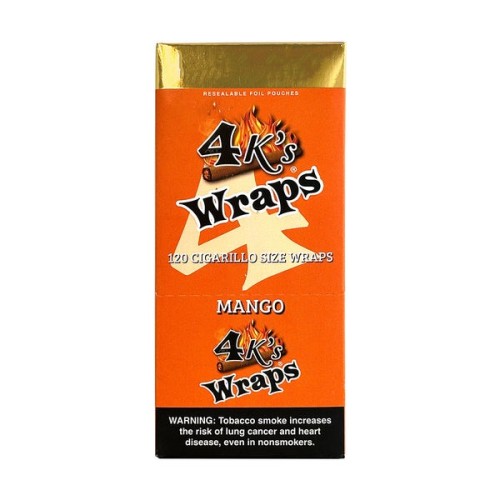 4K'S WRAPS 4F99 30/4CT-MANGO