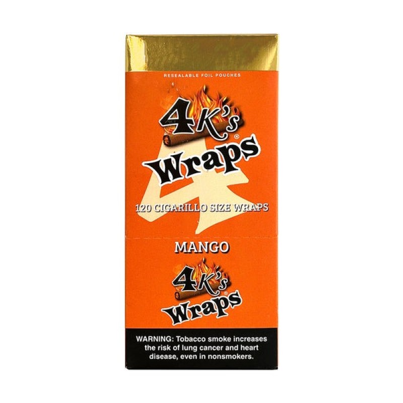 4K'S WRAPS 4F99 30/4CT-MANGO