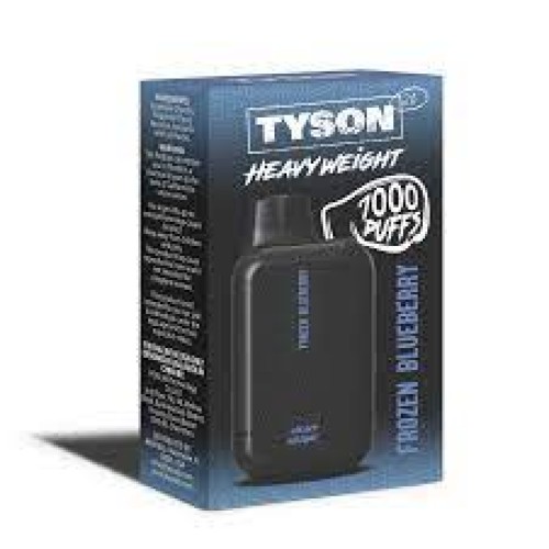 Frozen Blueberry Mike Tyson Heavyweight 7000 puff rechargeable USBC charger included