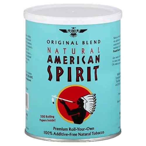 AMERICAN SPIRIT RYO ORIGINAL LIGHT BLUE CAN #1110010102