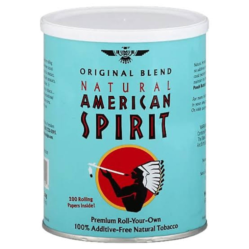 AMERICAN SPIRIT RYO ORIGINAL LIGHT BLUE CAN #1110010102