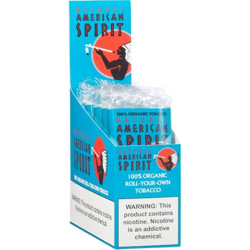 AMERICAN SPIRIT RYO Organic Turqoise Pouch /6/