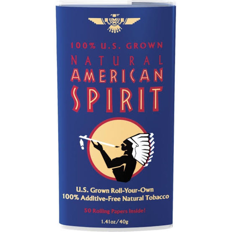 AMERICAN SPIRIT RYO USG Dark Blue Pouch /6/
