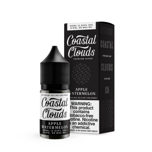 Apple Watermelon - Salt Nic - 30ml - 35mg Coastal Clouds