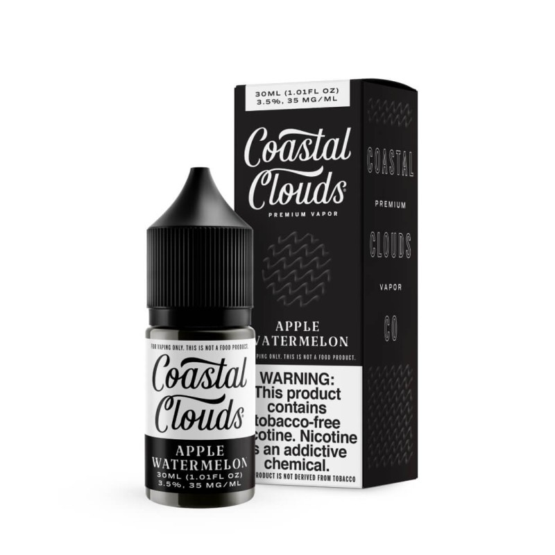 Apple Watermelon - Salt Nic - 30ml - 50mg Coastal Clouds