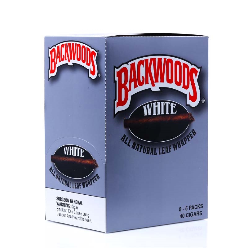 BACKWOODS GASHOUSE DISCREET BATTERY WHITE /5ct (MSRP $29.99 EACH)
