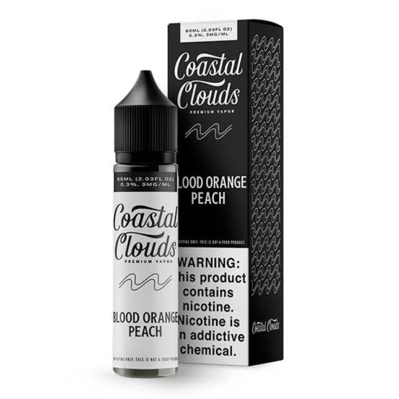 Blood Orange Peach - 60ml - 3mg Coastal Clouds
