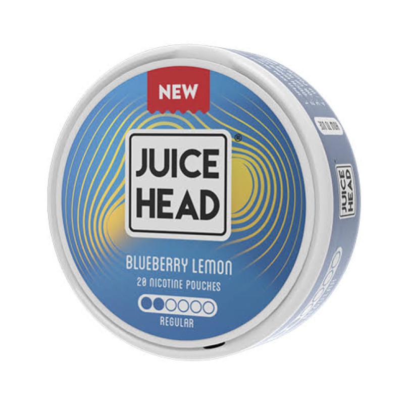 JUICE HEAD TOBACCO FREE NICOTINE POUCHES BLUEBERRY LEMONADE 6mg 5ct