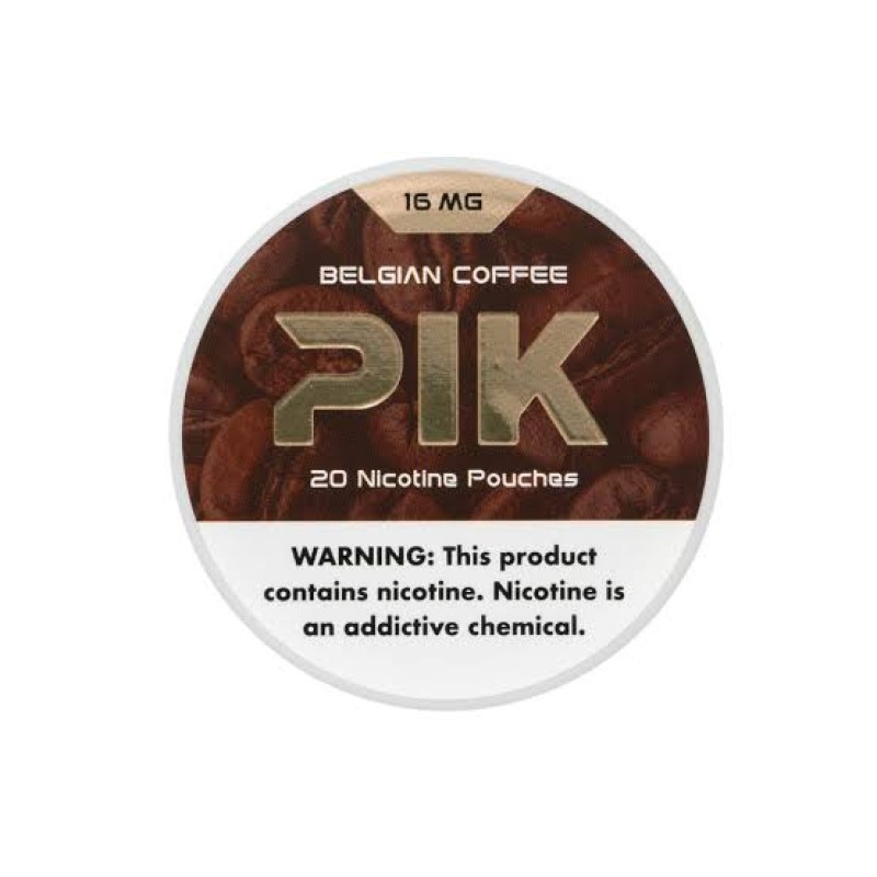 PIK Nicotine Pouches Belgian Coffee 16mg 5pk/1